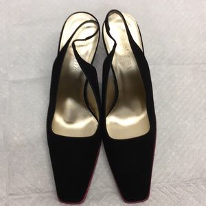Escada black shoe